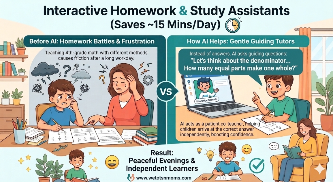 Interactive AI Homework and Study Assistant for Children
